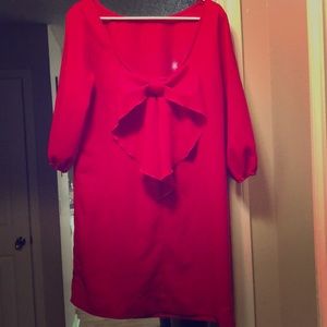 Red Bow dress